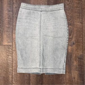 Wilfred denim pencil skirt